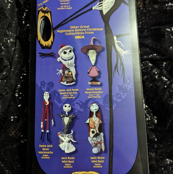 Tim Burton's Nightmare Before Christmas Talking Jack with Zero 18 in height - Picture 3 of 6